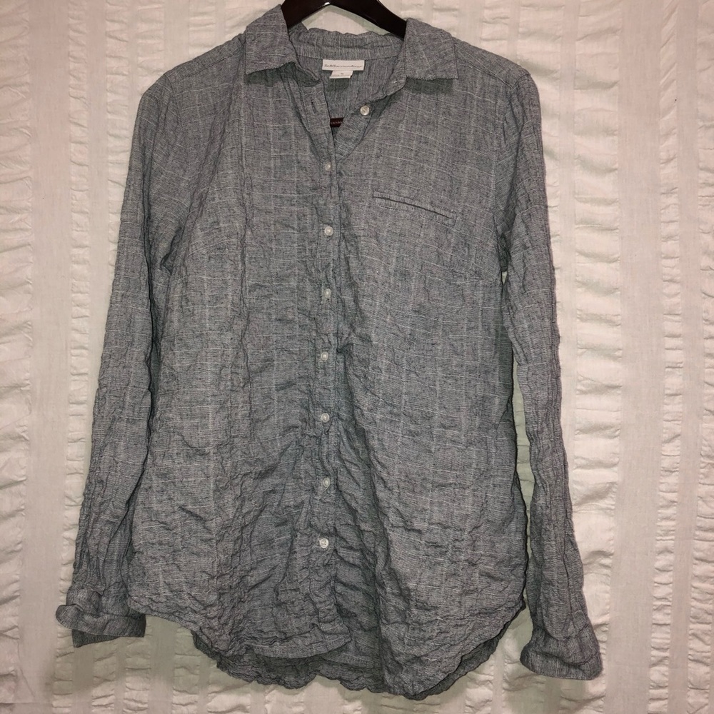 Soft Surroundings Plissant Crinkle Top